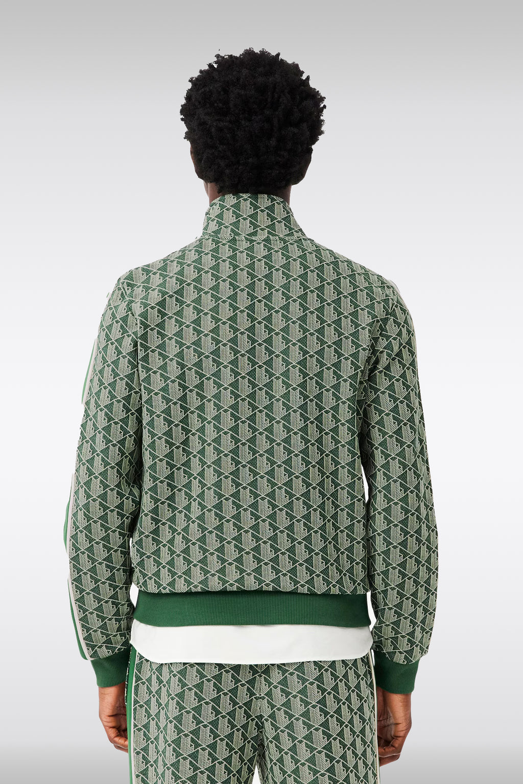 alt-image__Felpa-verde-con-zip-e-motivo-jacquard-monogram