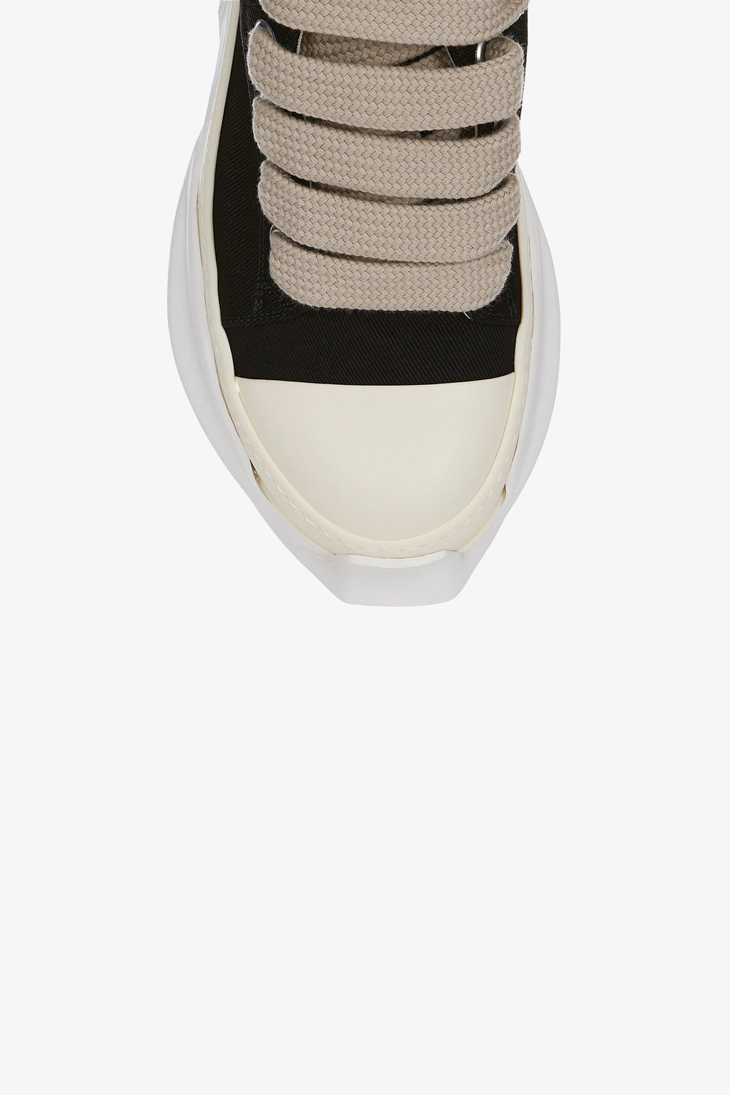 alt-image__SCARPE-IN-DENIM--JUMBOLACE-ABSTRACT-LOW-SNEAKS-Nero/panna