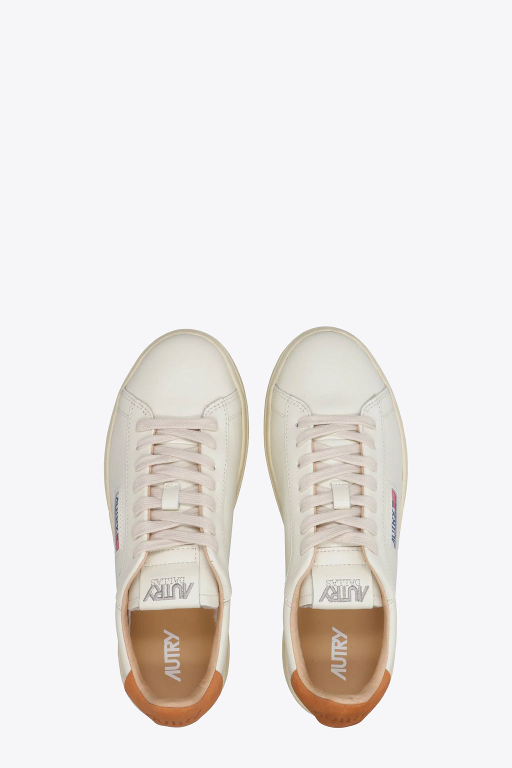 alt-image__Sneaker-bassa-in-pelle-bianca-con-tab-arancione---Dallas-Low