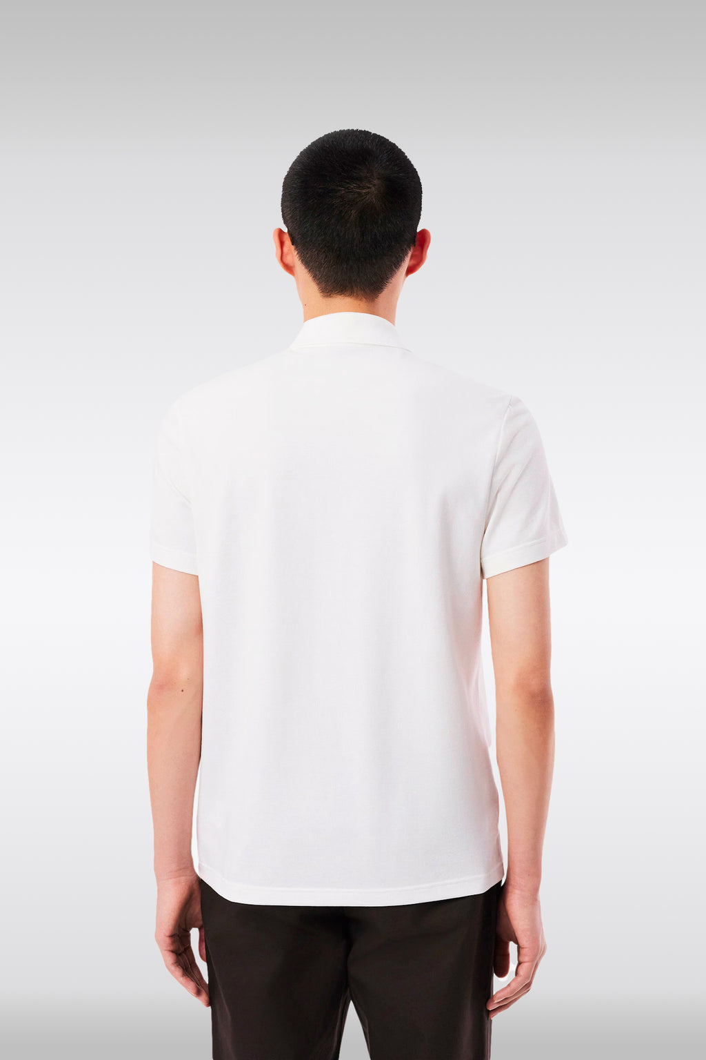alt-image__Polo-bianca-in-misto-cotone-regular-fit