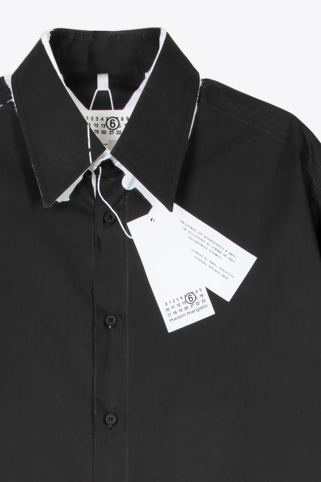 alt-image__Camicia-nera-e-bianca-in-cotone-con-stampa-trompe-l'oeil