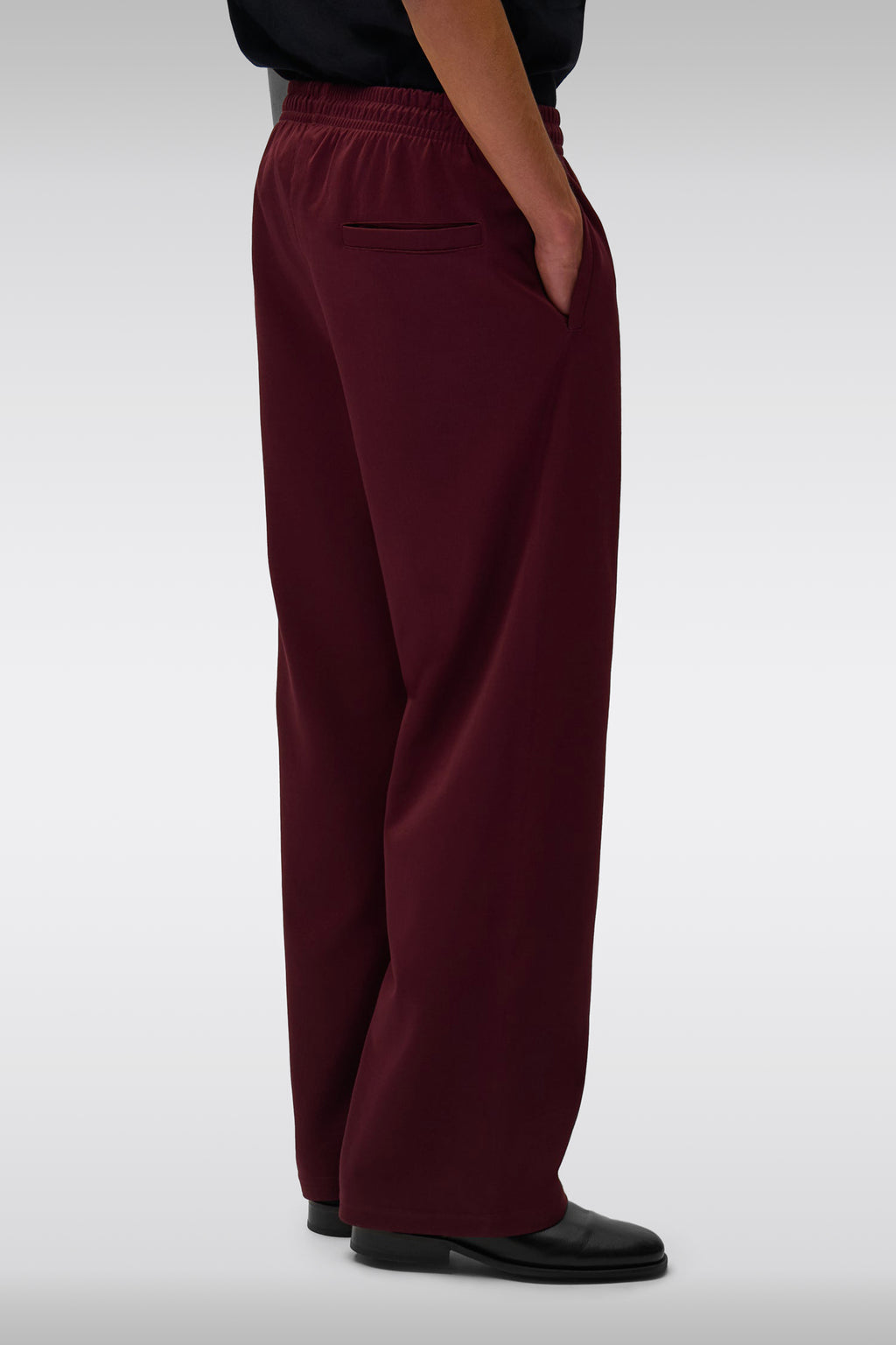 alt-image__Pantalone-in-acetato-bordeaux-con-logo-ricamato---Carded-Tracksuit-Bottom