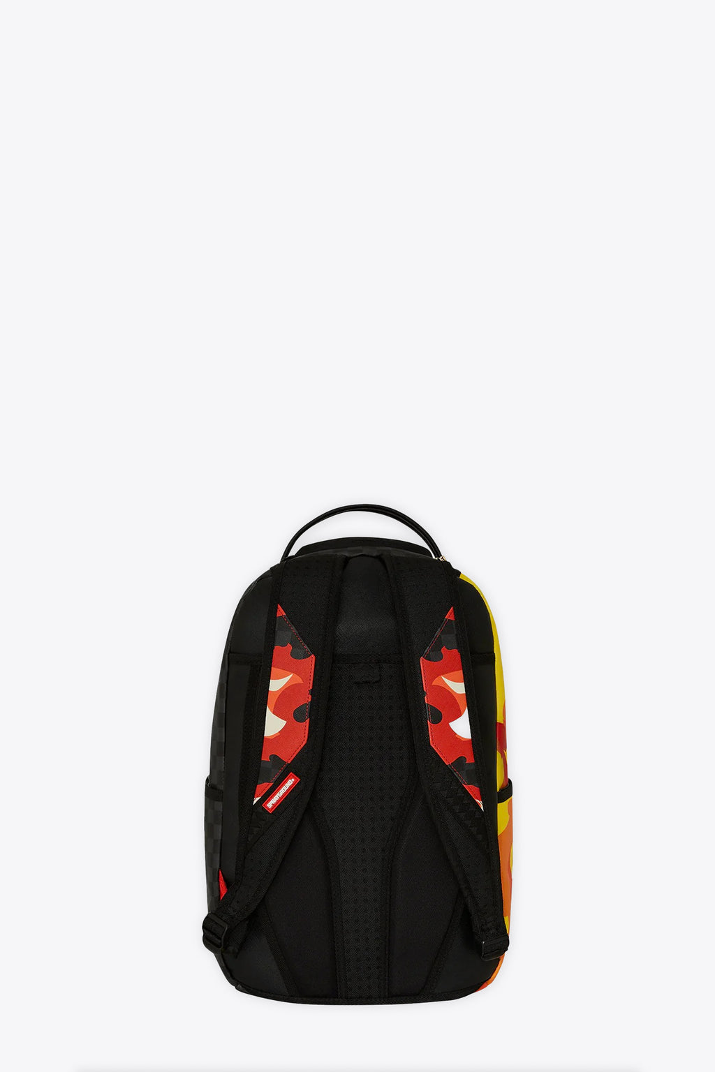 alt-image__Zaino-in-pvc-nero-a-scacchi-con-stampa-Futurama---Bender-Fire-Drama-Dlxvs-Backpack