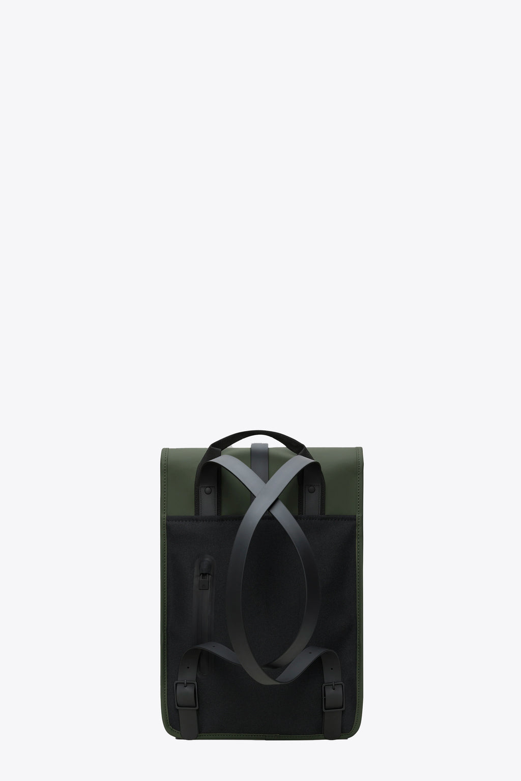 alt-image__Zaino-unisex-in-pvc-verde-militare-impermeabile---Puffed-Backpack-Mini