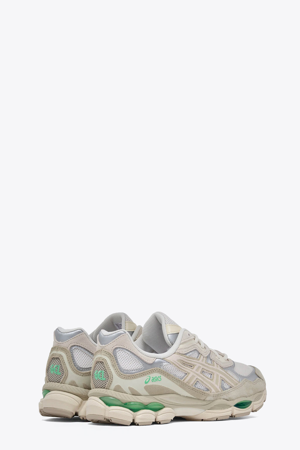 alt-image__Off-white-mesh-and-suede-low-sneaker-with-light-green-details---Asics-Gel-Nyc
