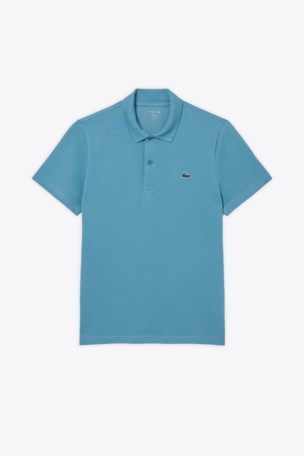 alt-image__Mid-blue-cotton-blend-polo-shirt-with-short-sleeves