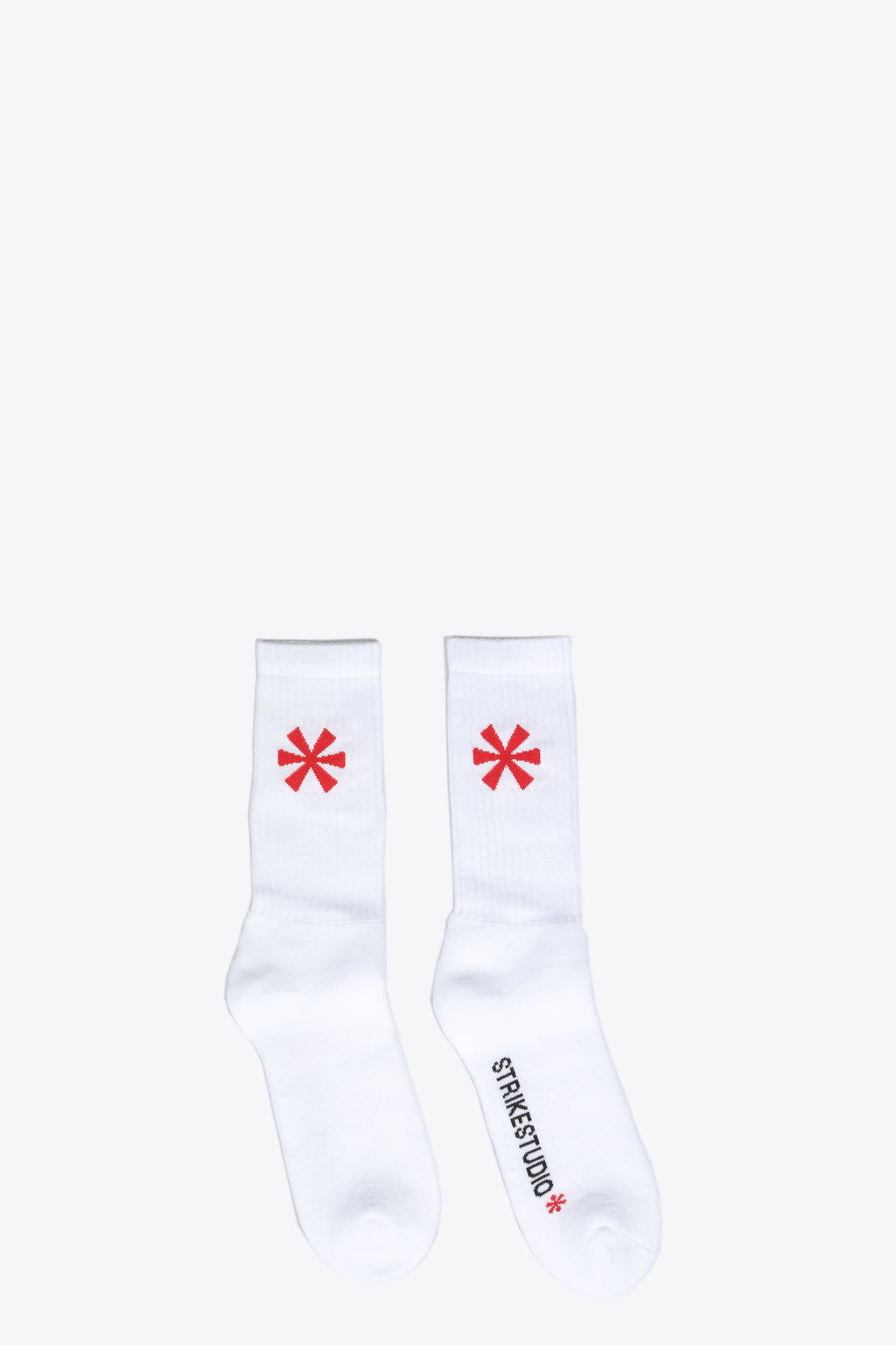 alt-image__White-ribbed-socks-with-red-logo-printed.-
