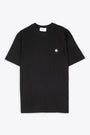 T-shirt nera in cotone con stampa sul retro - Tao tee 