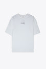 T-shirt bianca in cotone con logo al petto - Sketch T-shirt 