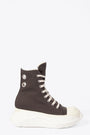 Sneaker alta in cotone grigio antracite con suola Abstract - Abstract Hi Sneaks 