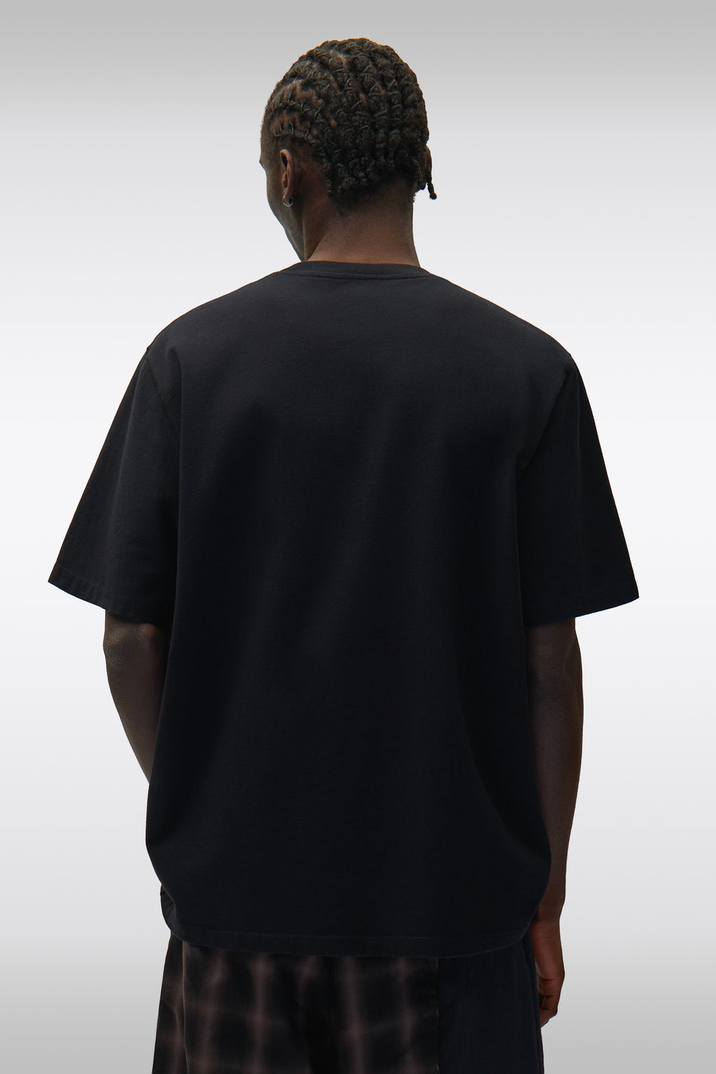 alt-image__T-shirt-nera-in-cotone-con-logo-ricamato-al-petto---Heart-Logo-T-shirt