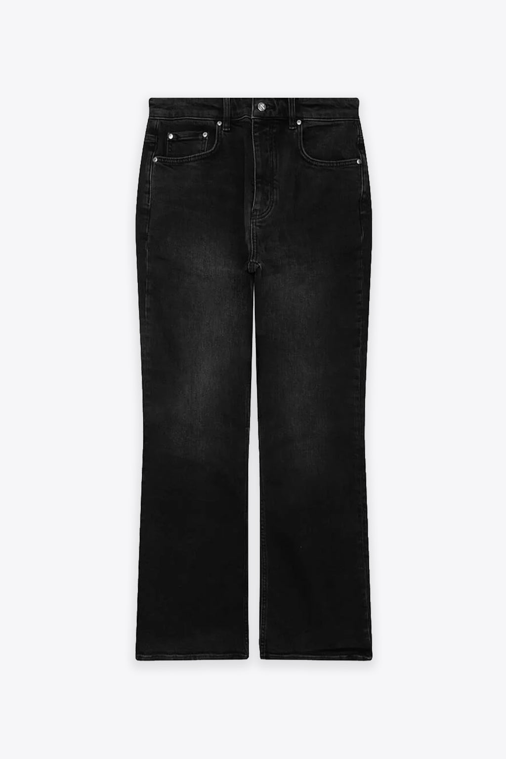 alt-image__Jeans-a-zampa-5-tasche-in-denim-nero-stonewashed---Kick-Flare-Denim