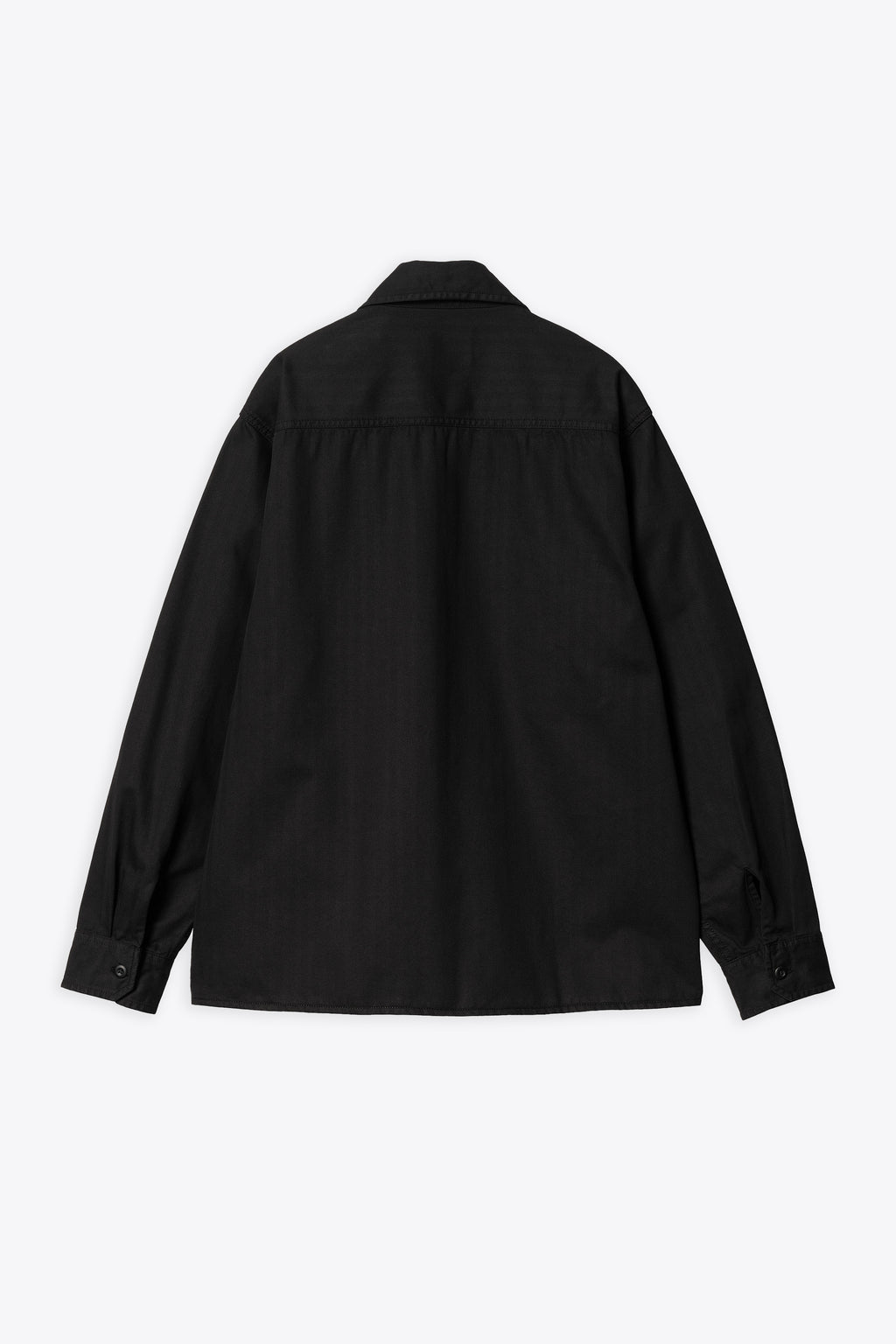 alt-image__Black-herringbone-cotton-jacket-with-zip---Rainer-Shirt-Jac