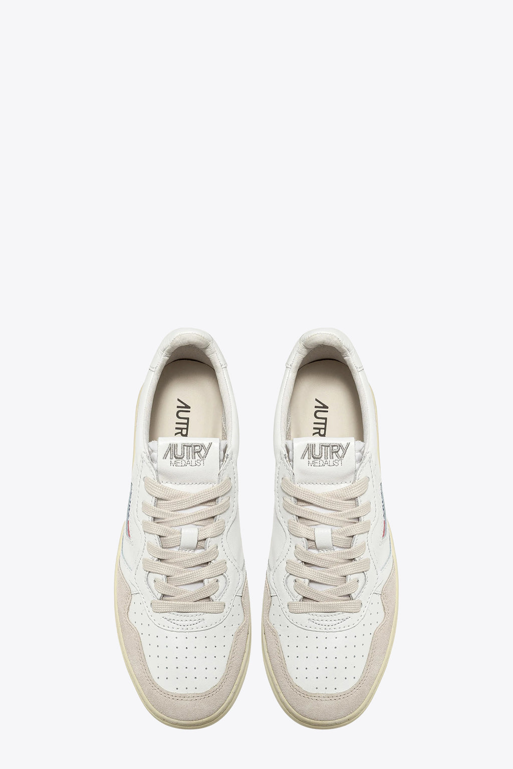 alt-image__Sneakers-bassa-in-pelle-bianca-con-dettagli-in-suede---Medalist-Low