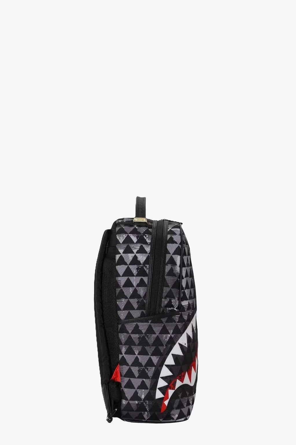 alt-image__Black-and-grey-triangle-pattern-printed-pvc-backpack---Kahuku-Nuho-Mano-Backpack