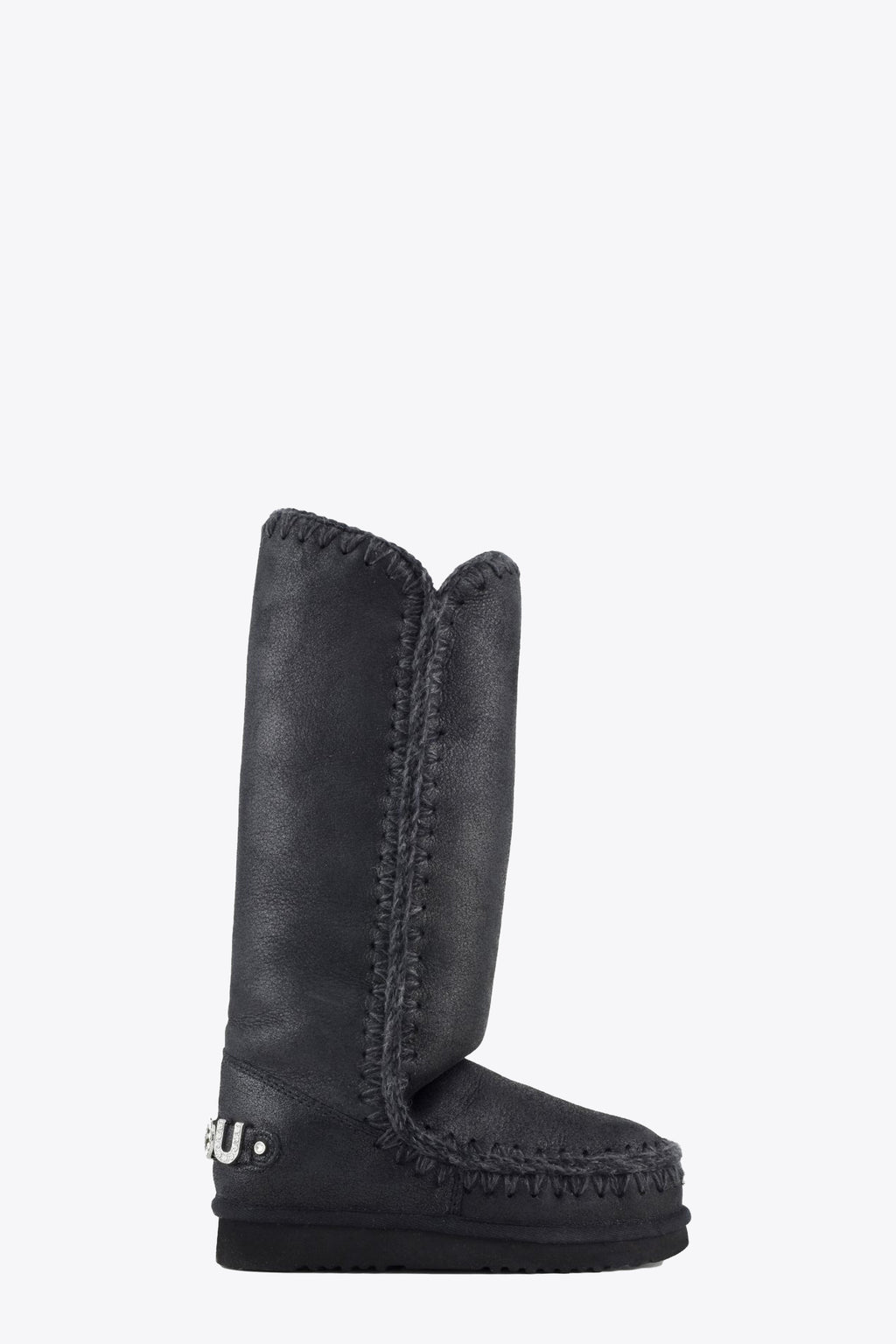 alt-image__Stivale-in-montone-nero-con-logo-in-strass-sul-retro---Eskimo-40-Rhinestones-Logo
