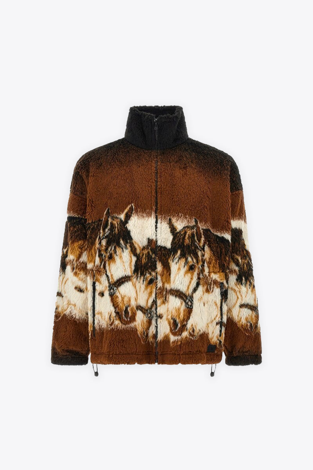 alt-image__Brown-fleece-jacket-with-horse-print