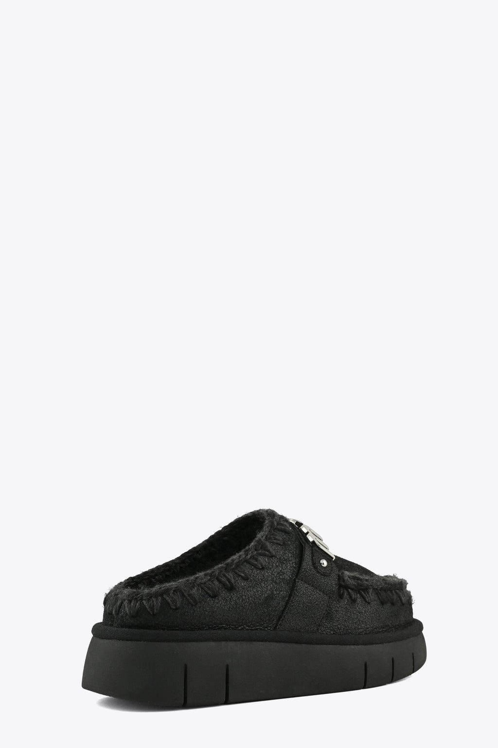 alt-image__Sabot-in-pelle-nero-con-logo-in-metallo---Bounce-Clog-Metal-Logo