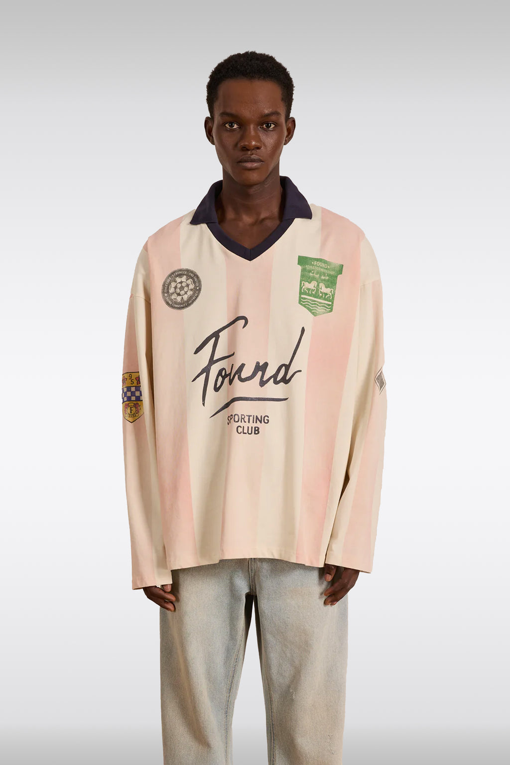 alt-image__Off-white-and-pink-striped-cotton-football-inspired-t-shirt---Striped-Sport-Ls-Jersey