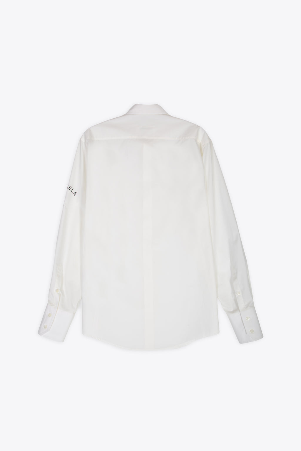 alt-image__Camicia-bianca-in-cotone-con-logo-sulla-manica
