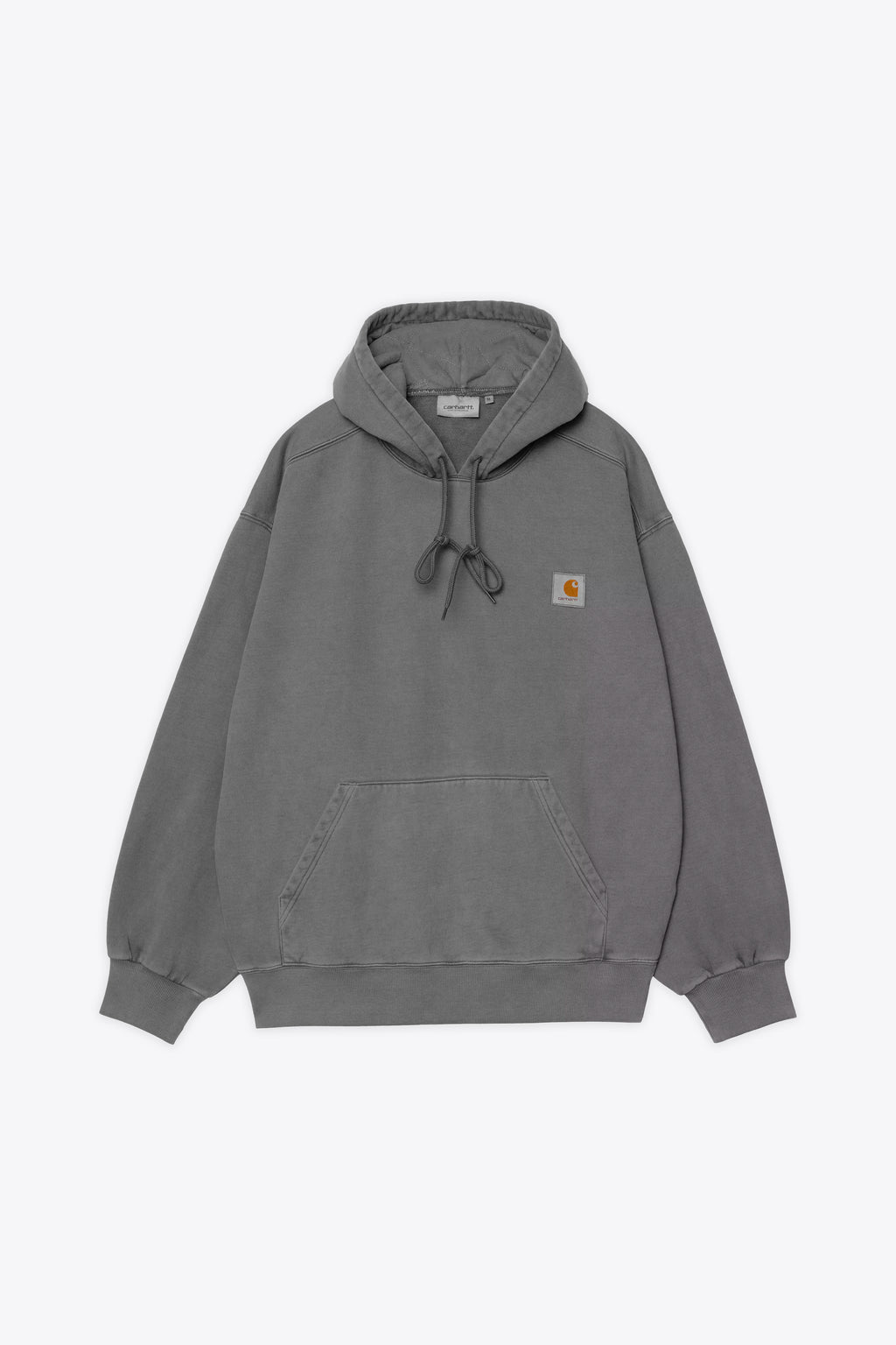 alt-image__Felpa-oversize-in-cotone-grigio-antracite-con-cappuccio---Hooded-Vista-Sweatshirt