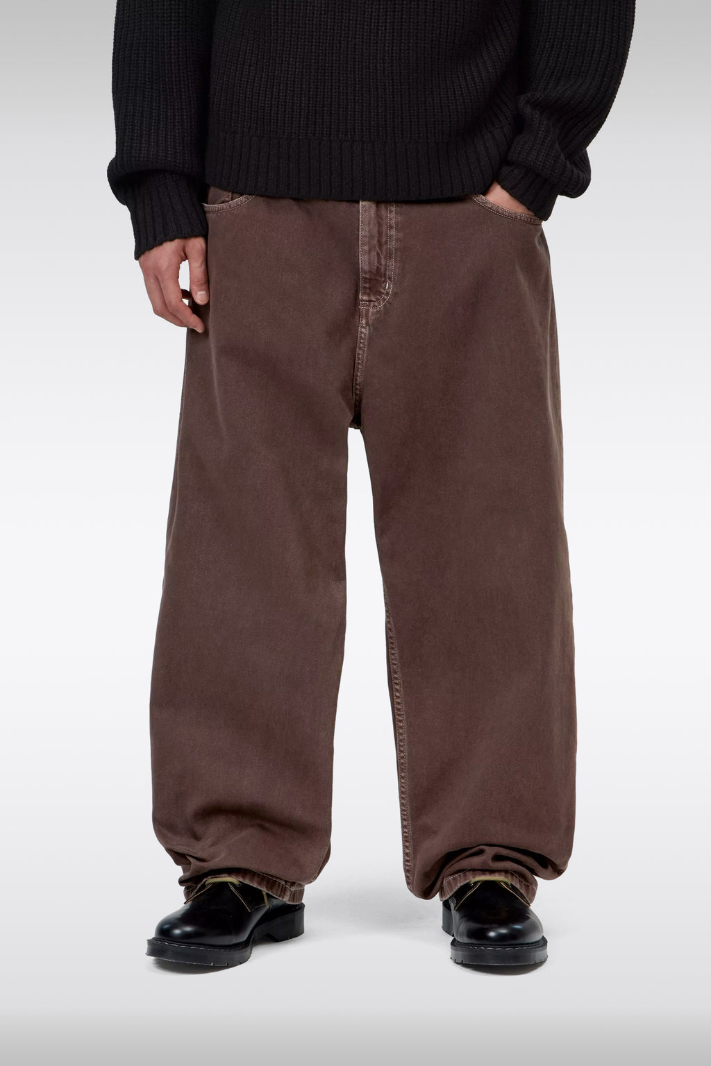 alt-image__Pantaloni-5-tasche-in-twill-marrone-stonewashed---Brandon-Pant