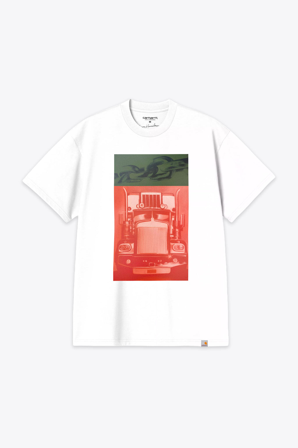 alt-image__White-cotton-t-shirt-with-upside-down-front-print---S/S-Sean-Hamilton-02-T-Shirt