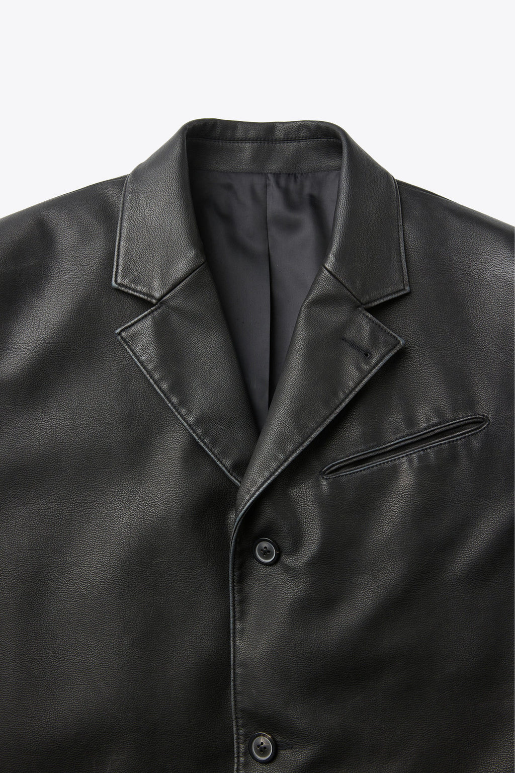 alt-image__Blazer-nero-in-similpelle-stonewashed---Washed-Fake-Leather-Blazer