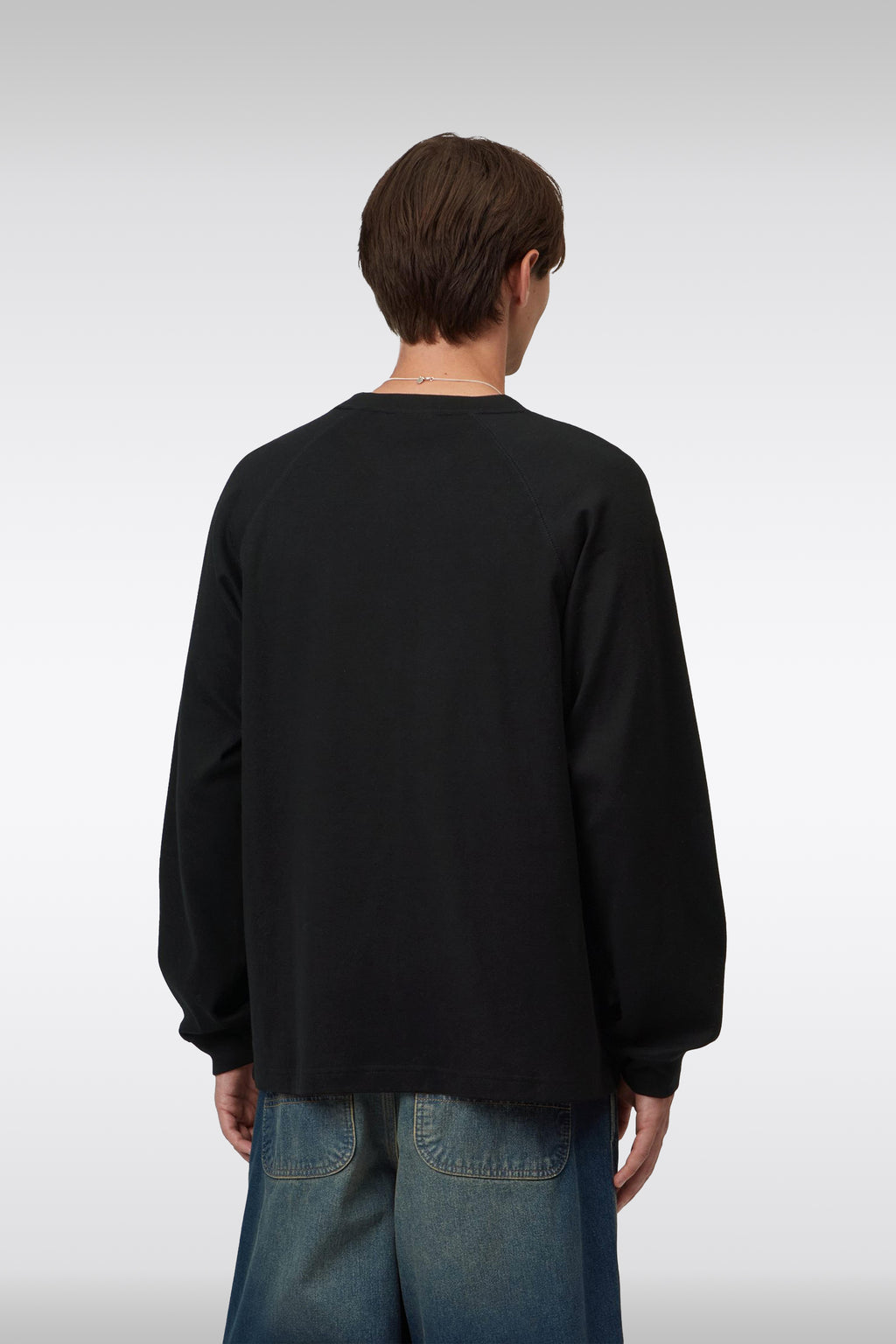alt-image__L/S-Signature-Rib-T-Shirt-Nero/bianco