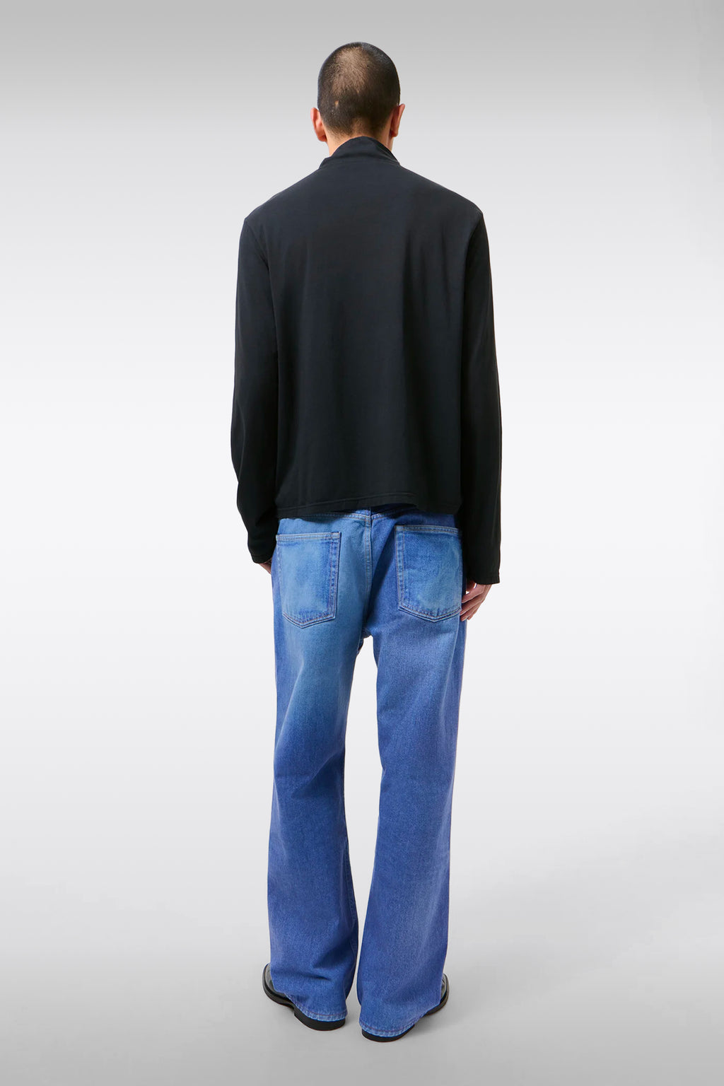 alt-image__Jeans-5-tasche-blu-scuro-con-stampa-digitale---Third-cut