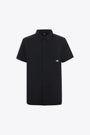 Camicia nera in nylon con maniche corte - Murray Shirt 