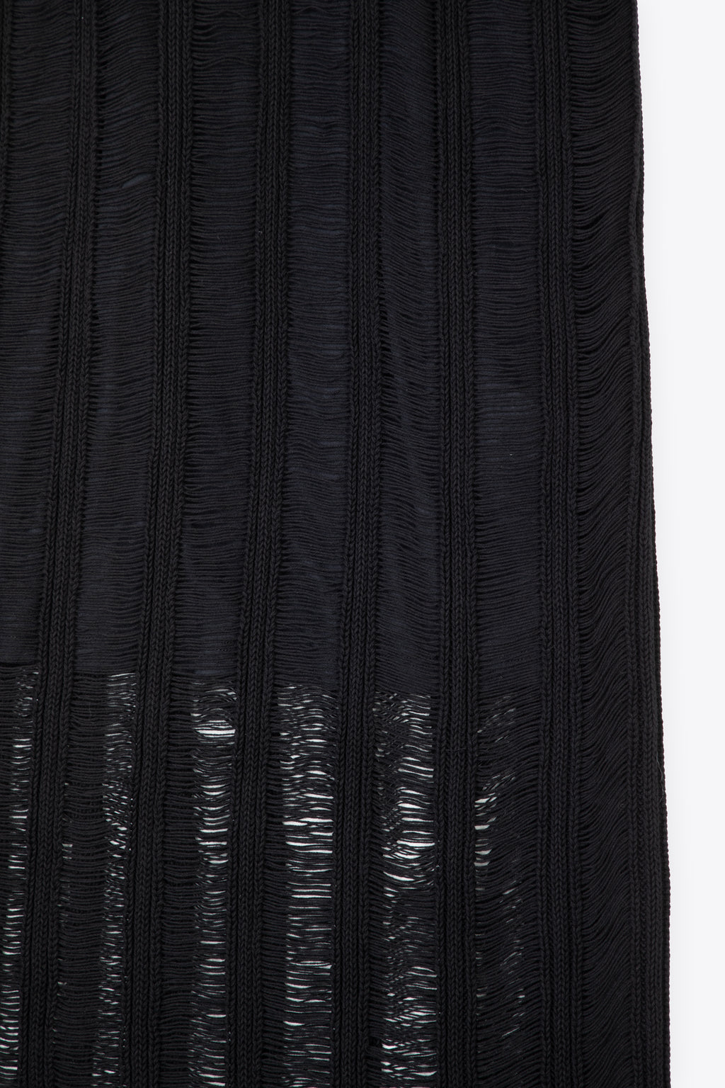 alt-image__Abito-lungo-smanicato-nero-in-maglia-con-rotture---Dress-Alena