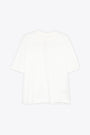 T-shirt boxy fit in cotone panna - Walrus T 