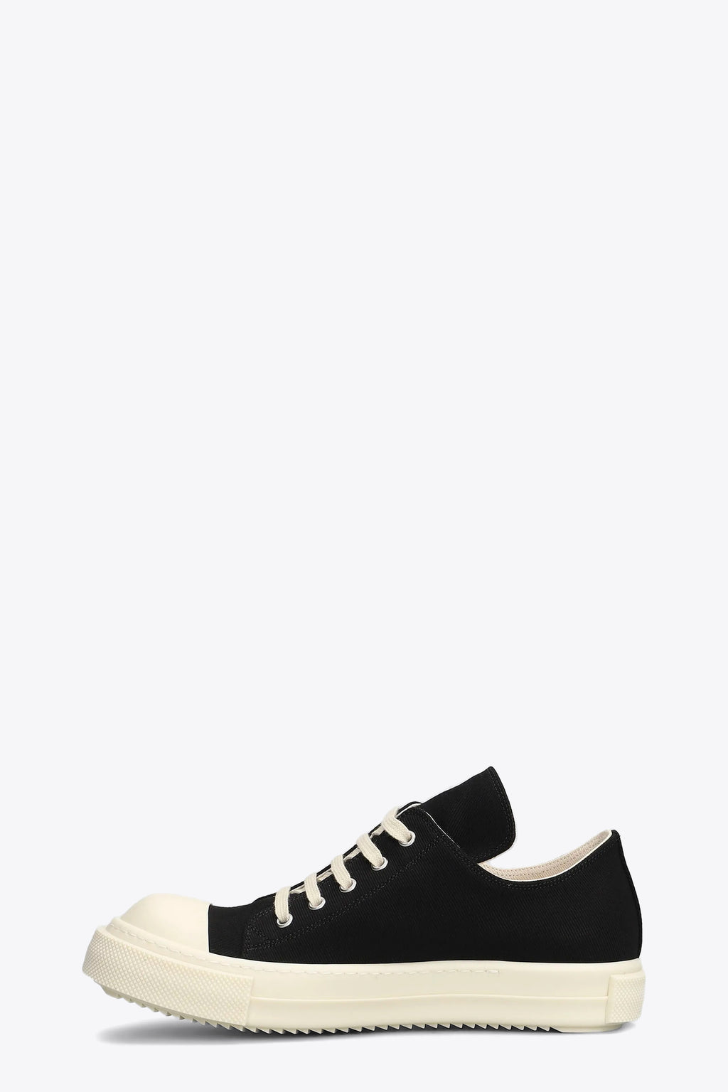 alt-image__Sneaker-bassa-nera-in-denim-con-occhielli-in-metallo---Extreme-Low-Sneaks