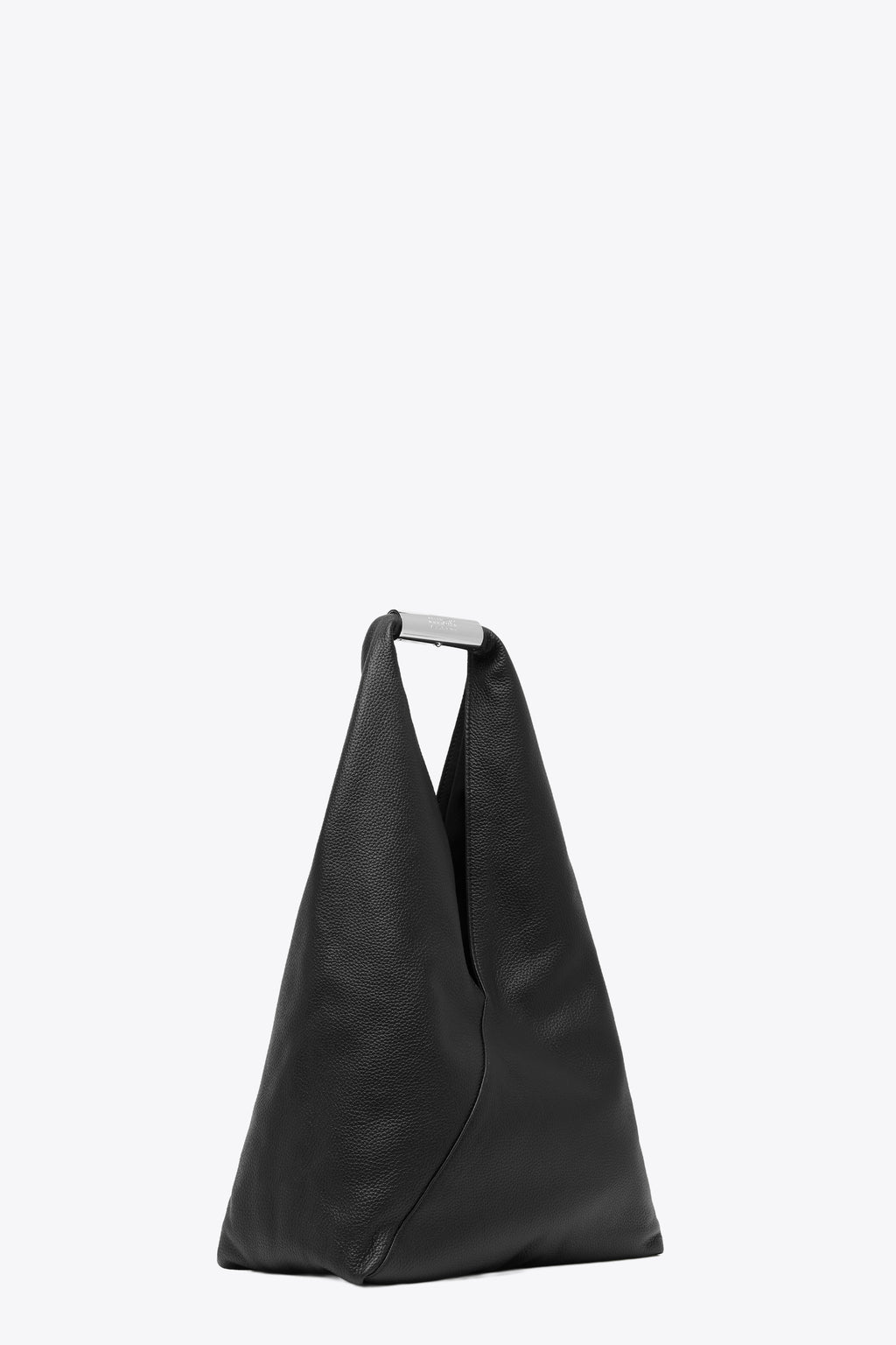 alt-image__Black-pebbled-leather-big-Japanese-bag-with-metal-handle