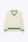PULLOVER-Panna/verde 