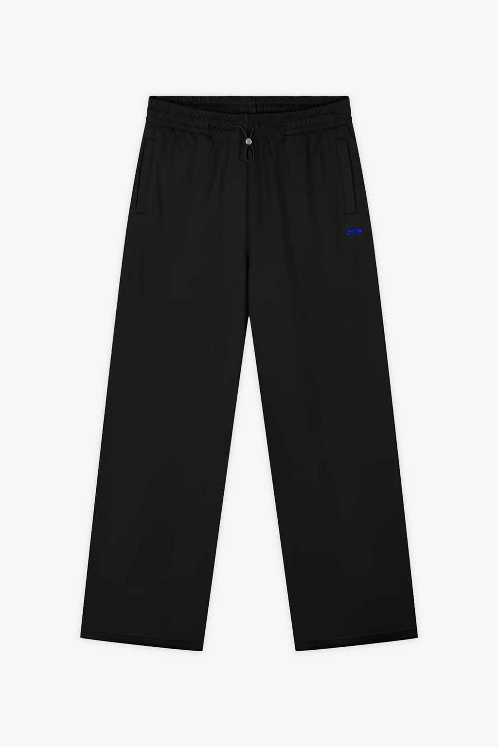 alt-image__Pantalone-in-acetato-nero-con-logo-ricamato---Carded-Tracksuit-Bottom