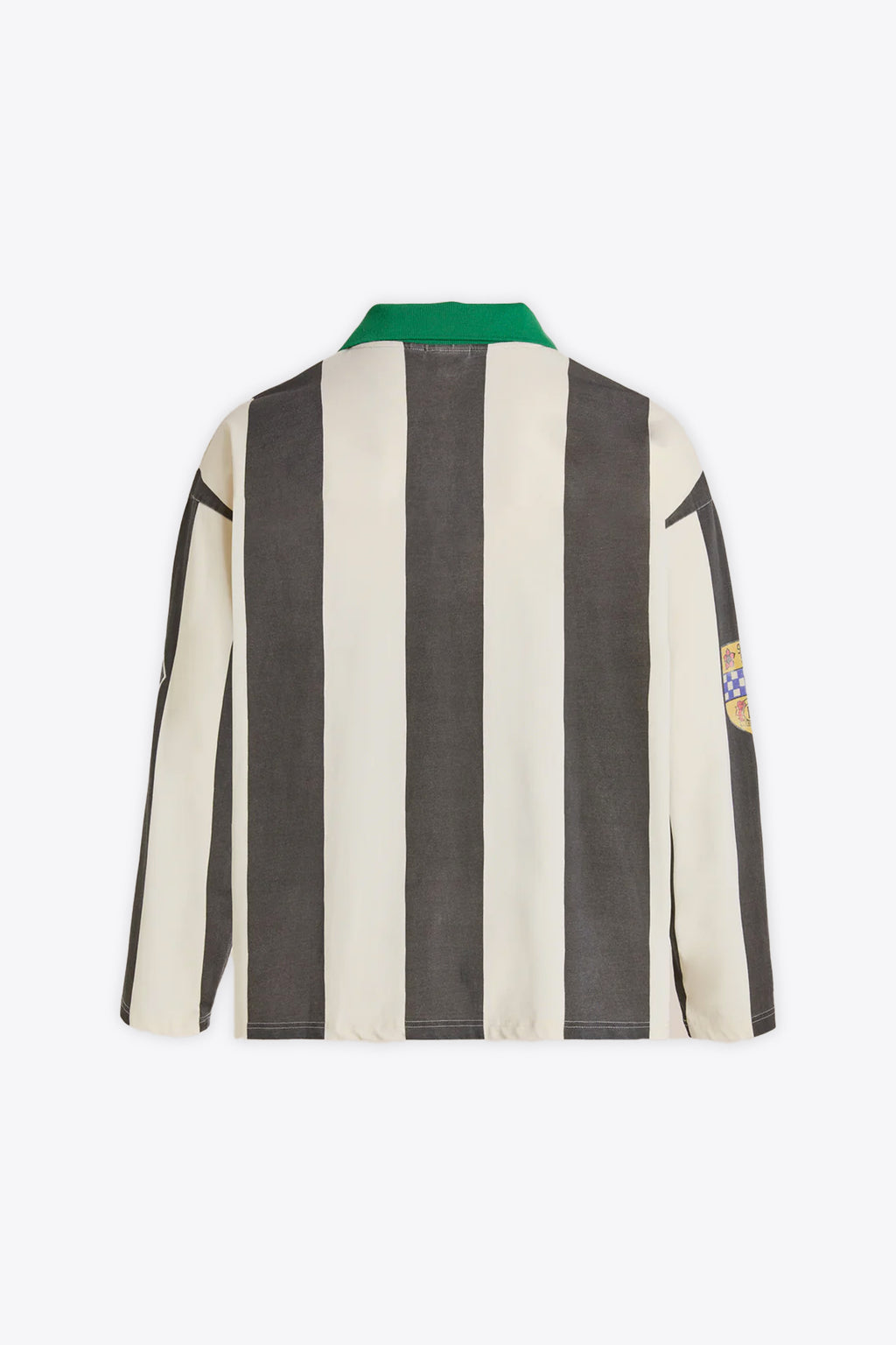 alt-image__T-shirt-nera-e-panna-in-cotone-a-righe-verticali-in-stile-football---Striped-Sport-Ls-Jersey