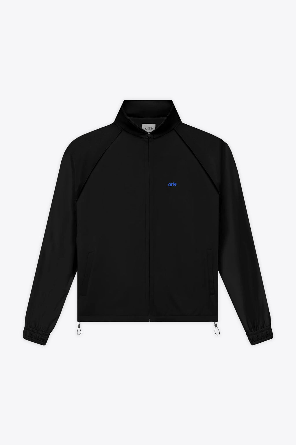 alt-image__Felpa-nera-in-acetato-con-zip---Carded-Tracksuit-Top
