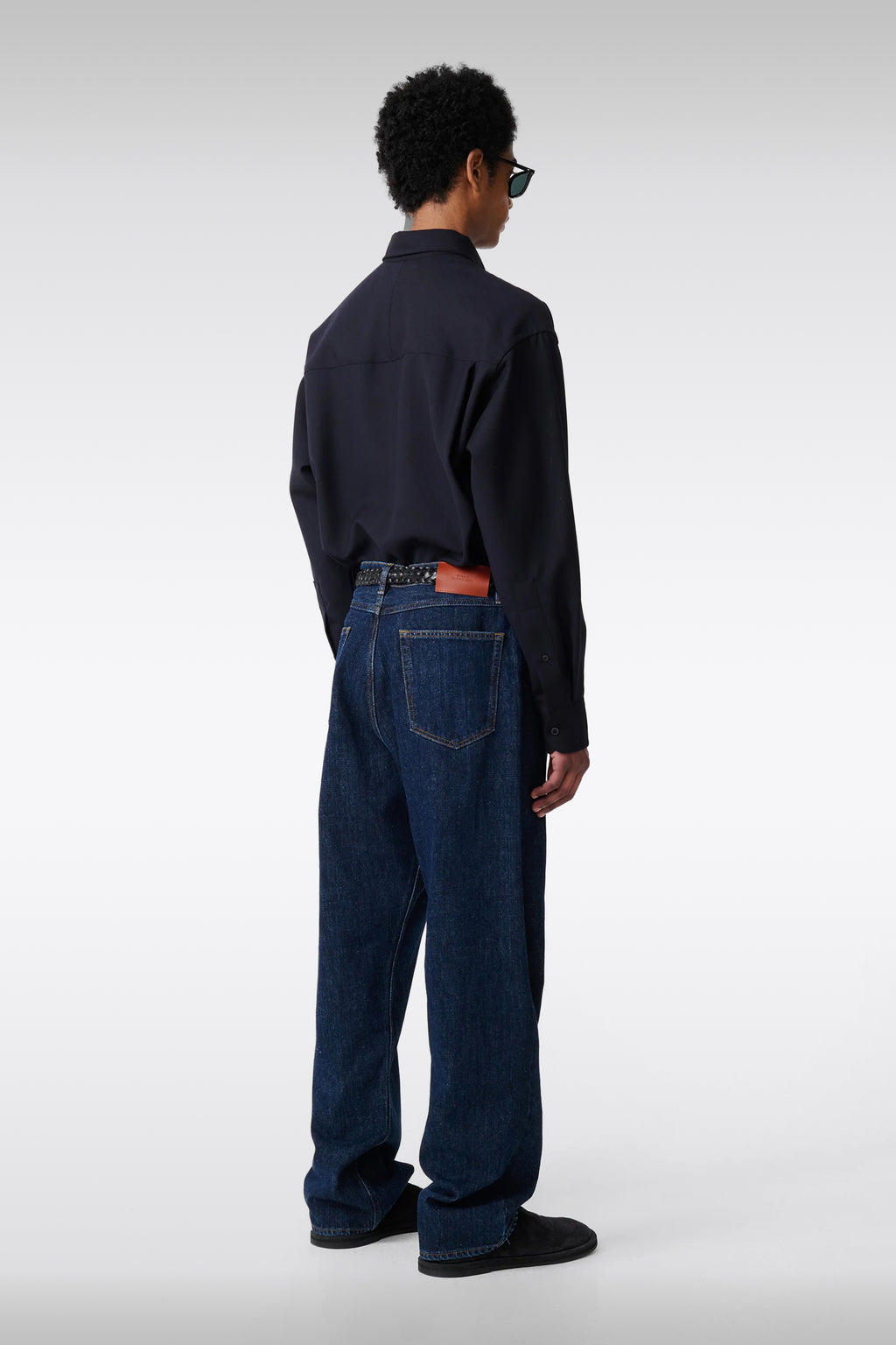 alt-image__Camicia-oversize-in-frescolana-blu-navy---Jude-Heritage-Wool-Shirt