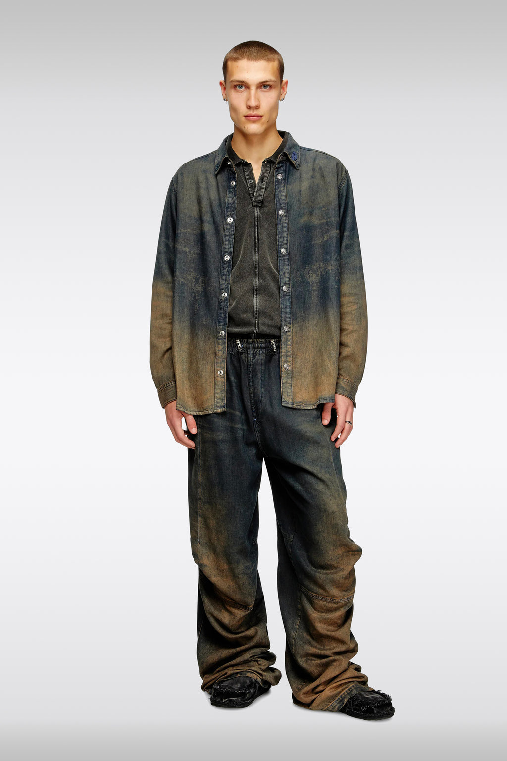 alt-image__Camicia-in-denim-degradè-blu-sabbiato---D-Simply-S8