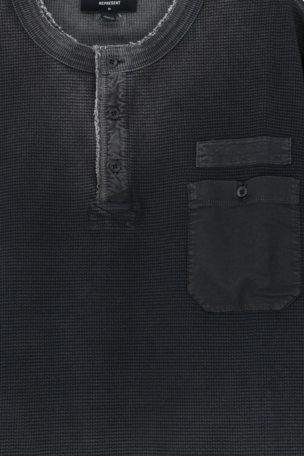alt-image__Vintage-black-waffle-henley-sweatshirt---Henley-Sweat