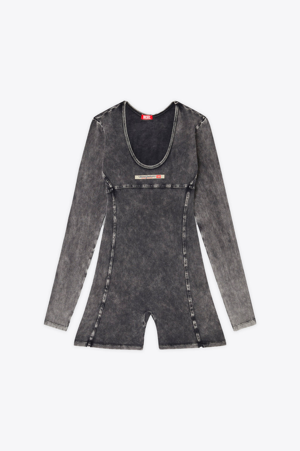 alt-image__Grey-stonewashed-cotton-playsuit-with-long-sleeves---Karim-Dnm