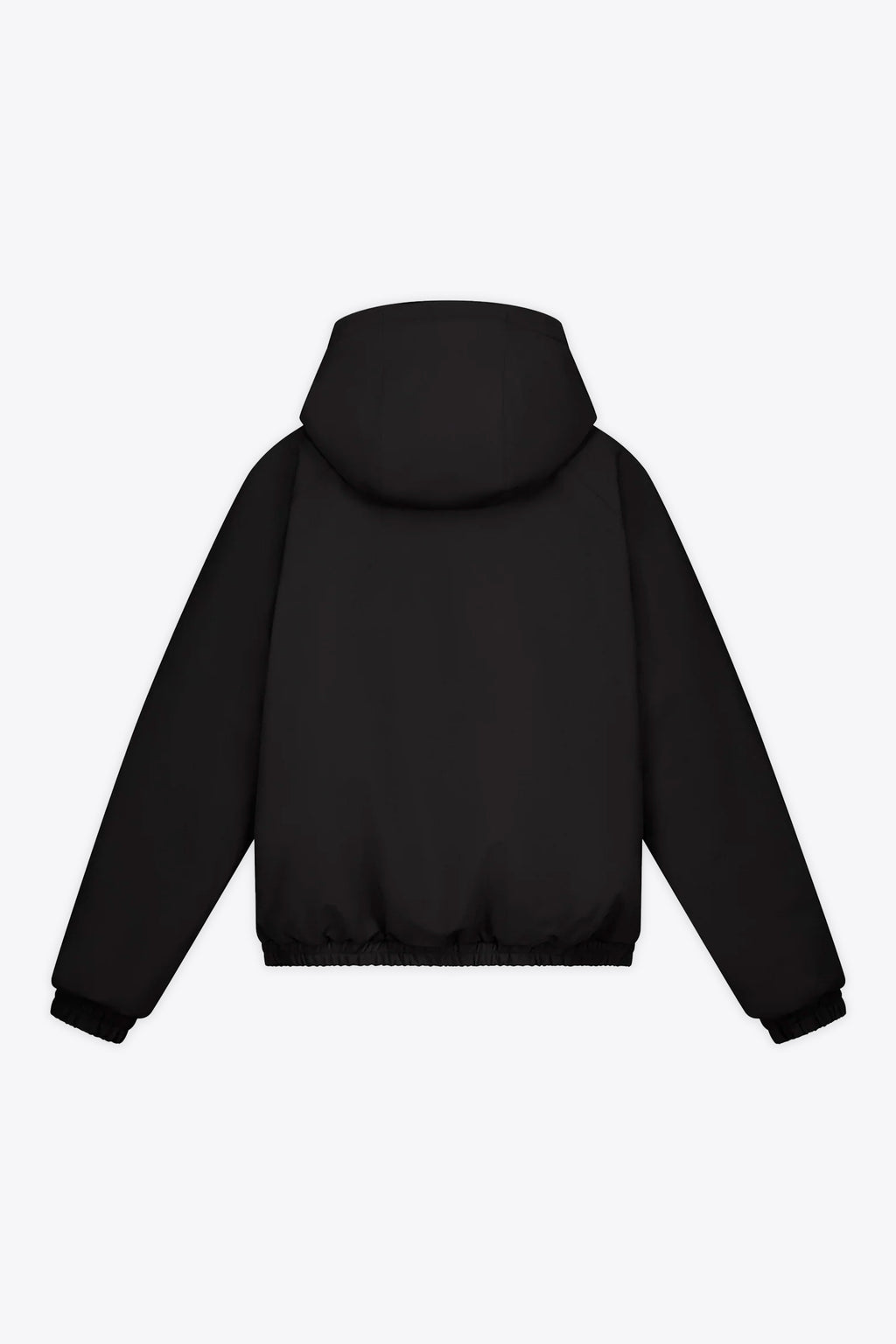 alt-image__Bomber-reversibile-nero-in-nylon-con-cappuccio---Nylon-Reversible-Jacket
