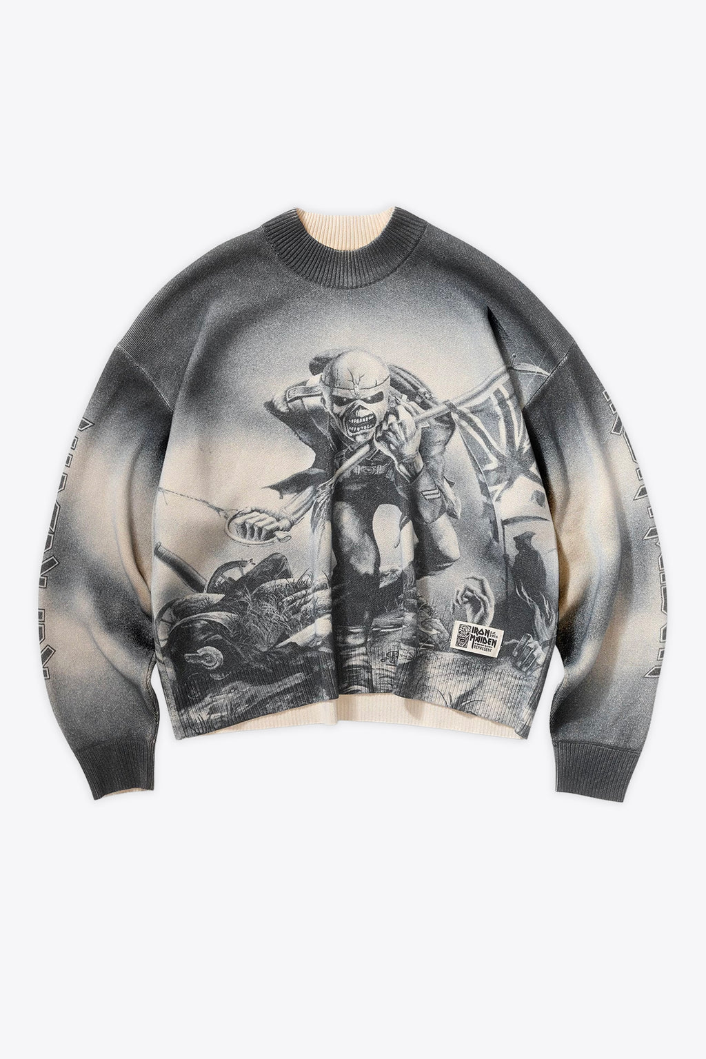 alt-image__Pullover-stampato-in-collaborazione-con-Iron-Maiden--Iron-Maiden-Trooper-Knit-Sweater