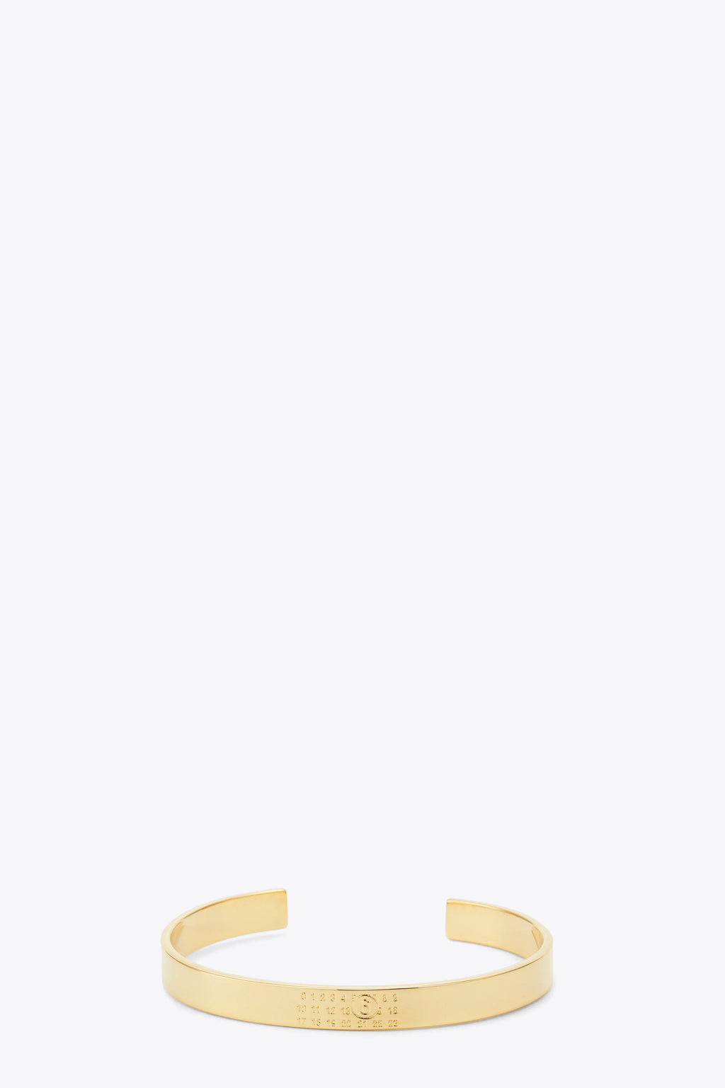 alt-image__Bracciale-rigido-in-metallo-oro-con-logo