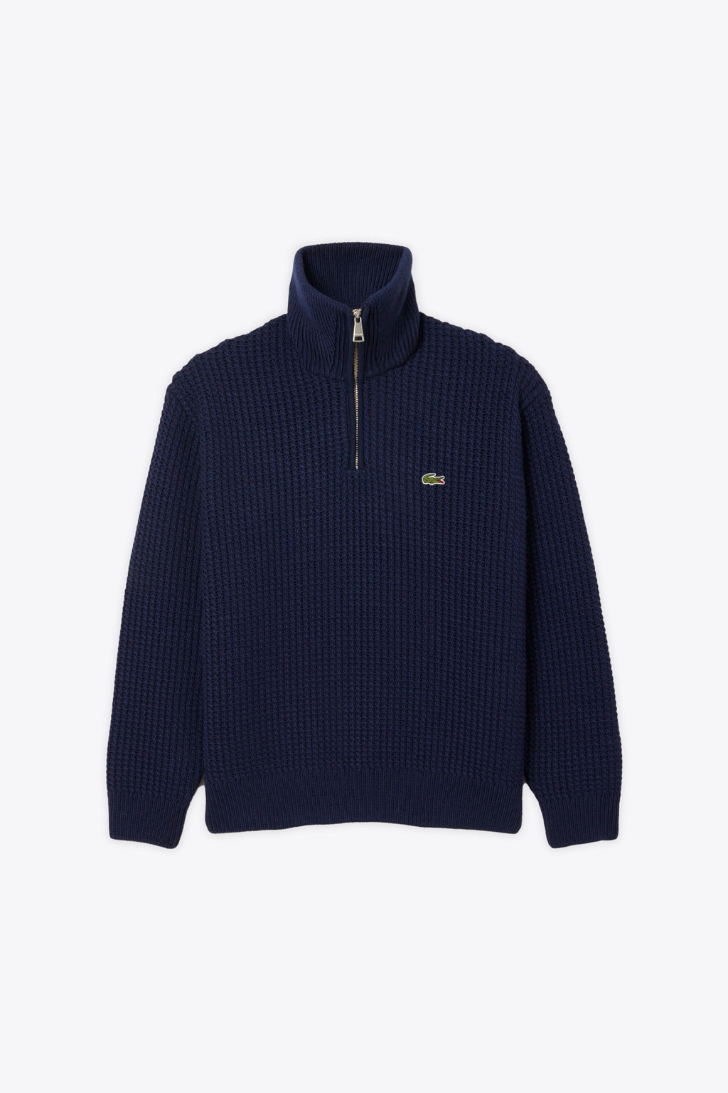 alt-image__Navy-blue-wool-sweater-with-half-zip-collar