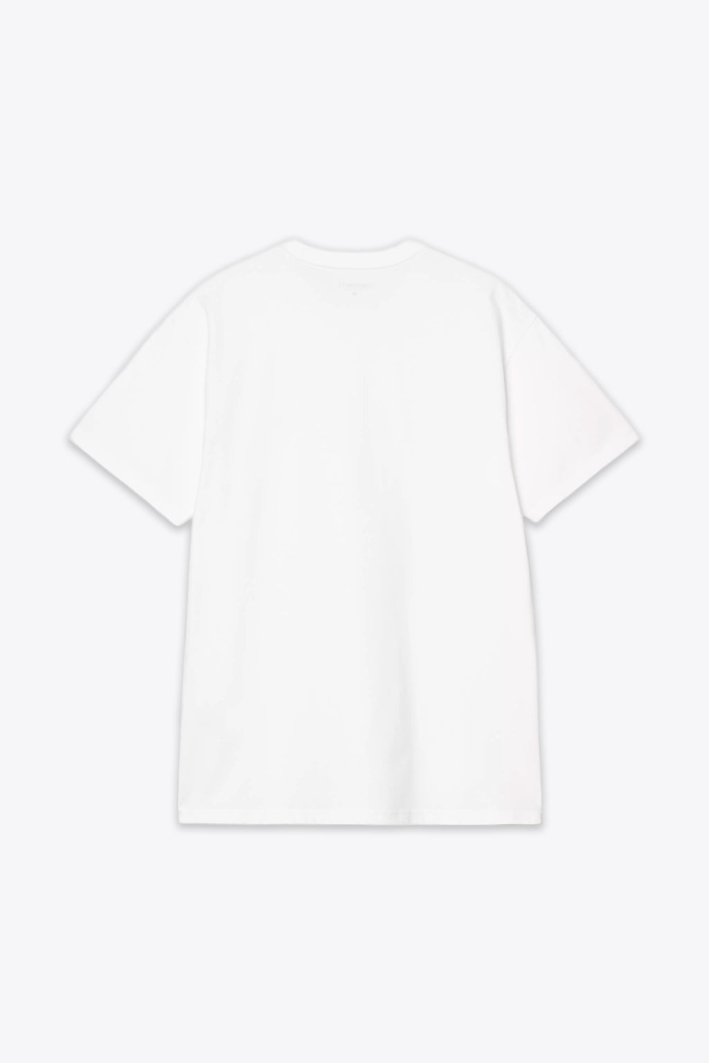 alt-image__T-shirt-bianca-in-cotone-con-logo-ricamato-al-petto---S/S-Chase-T-Shirt