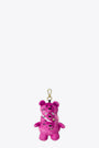 TRIPLE PINK BEAR KEYCHAIN-Rosa 