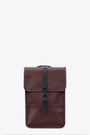 Zaino unisex in PU impermeabile bordeaux - Backpack Mini 